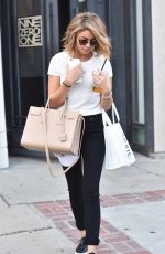 SARAH HYLAND Leaves a Salon in West Hollywood 09/14/2016