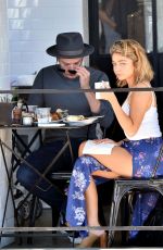 SARAH HYLAND Out for Lunch in Studio City 09/18/2016