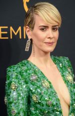 SARAH PAULSON at 68th Annual Primetime Emmy Awards in Los Angeles 09/18/2016