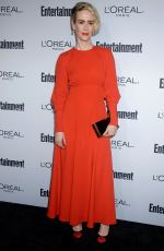 SARAH PAULSON at Entertainment Weekly 2016 Pre-emmy Party in Los Angeles 09/16/2016