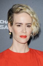 SARAH PAULSON at Television Academy Reception for Emmy Nominees in West Hollywood 09/16/2016