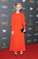 SARAH PAULSON at Television Academy Reception for Emmy Nominees in West Hollywood 09/16/2016