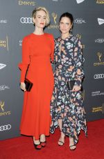 SARAH PAULSON at Television Academy Reception for Emmy Nominees in West Hollywood 09/16/2016