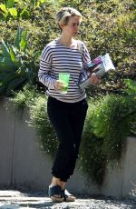 SARAH PAULSON Out and About in Los Angeles 09/23/2016