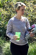 SARAH PAULSON Out and About in Los Angeles 09/23/2016