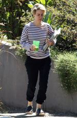 SARAH PAULSON Out and About in Los Angeles 09/23/2016