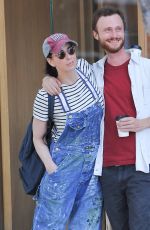 SARAH SILVERMAN Out for Coffee in Los Angeles 09/01/2016