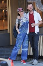 SARAH SILVERMAN Out for Coffee in Los Angeles 09/01/2016