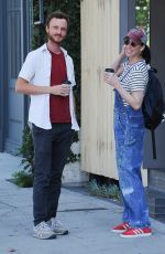 SARAH SILVERMAN Out for Coffee in Los Angeles 09/01/2016