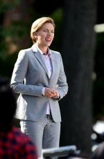 SCARLETT JOHANSSON on the Set of 