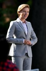 SCARLETT JOHANSSON on the Set of 