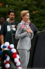 SCARLETT JOHANSSON on the Set of 