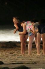 SCARLETT JOHANSSON on the Set of 