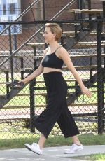 SCARLETT JOHANSSON Out in New York 09/26/2016