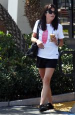 SELMA BLAIR Out for Coffee in West Hollywood 09/19/2016