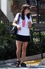 SELMA BLAIR Out for Coffee in West Hollywood 09/19/2016