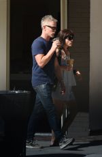 SELMA BLAIR Out for Coffee with a Friend in Los Angeles 09/24/2016