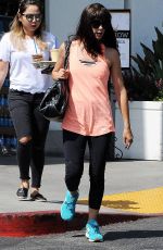 SELMA BLAIR Shopping at Bristol Farms in Beverly Hills 09/22/2016
