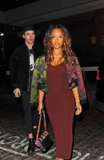 SERAYAH MCNEILL at Chiltern Firehouse in London 09/21/2016