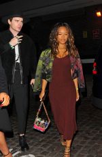 SERAYAH MCNEILL at Chiltern Firehouse in London 09/21/2016