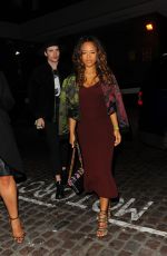 SERAYAH MCNEILL at Chiltern Firehouse in London 09/21/2016