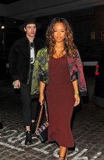 SERAYAH MCNEILL at Chiltern Firehouse in London 09/21/2016