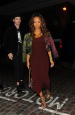 SERAYAH MCNEILL at Chiltern Firehouse in London 09/21/2016