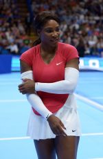 SERENA WILLIAMS at Dojokovic & Friends Tennis Event in Milan 09/21/2016