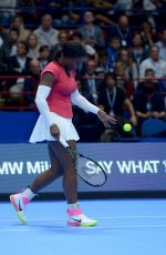 SERENA WILLIAMS at Dojokovic & Friends Tennis Event in Milan 09/21/2016