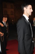 SERENA WILLIAMS at Novak Djokovic Foundation Gala Dinner in Milan 09/20/2016