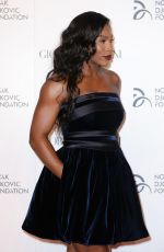 SERENA WILLIAMS at Novak Djokovic Foundation Gala Dinner in Milan 09/20/2016