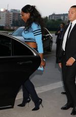 SERENA WILLIAMS at Versace Fashion Show at Milan Fashion Week 09/23/2016