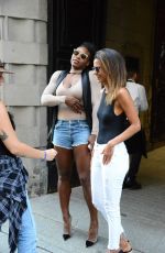 SERENA WILLIAMS Out for Lunch in Milan 09/20/2016