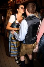 SHAILENE WOODLEY at Kaefer Tent for Oktoberfest in Munich 09/20/2016