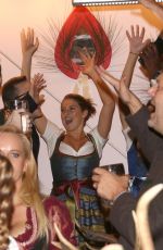 SHAILENE WOODLEY at Kaefer Tent for Oktoberfest in Munich 09/20/2016
