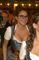 SHAILENE WOODLEY at Kaefer Tent for Oktoberfest in Munich 09/20/2016