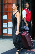 SHAILENE WOODLEY Leaves Bowery Hotel in New York 09/15/2016
