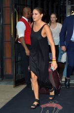 SHAILENE WOODLEY Leaves Bowery Hotel in New York 09/15/2016