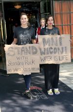 SHAILENE WOODLEY Protests Against Dakota Access Pipeline in New York 09/13/2016