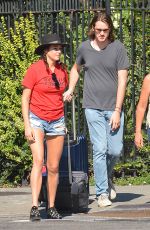 SHAILENE WOODLEY Arrives at Bwery Hotel in New York 09/15/2016
