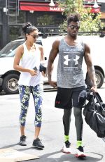 SHANINA SHAIK at a Gym in New York 08/31/2016