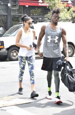 SHANINA SHAIK at a Gym in New York 08/31/2016