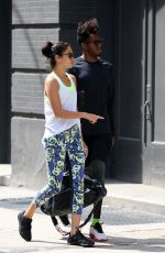 SHANINA SHAIK at a Gym in New York 08/31/2016