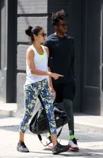 SHANINA SHAIK at a Gym in New York 08/31/2016