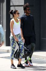 SHANINA SHAIK at a Gym in New York 08/31/2016