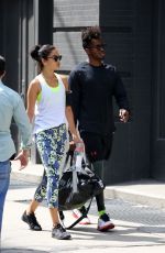 SHANINA SHAIK at a Gym in New York 08/31/2016
