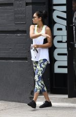 SHANINA SHAIK at a Gym in New York 08/31/2016