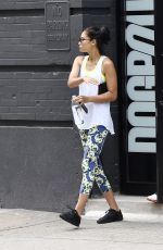 SHANINA SHAIK at a Gym in New York 08/31/2016
