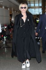 SHARON STONE at Los Angeles International Airport 09/02/2016