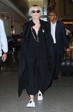 SHARON STONE at Los Angeles International Airport 09/02/2016